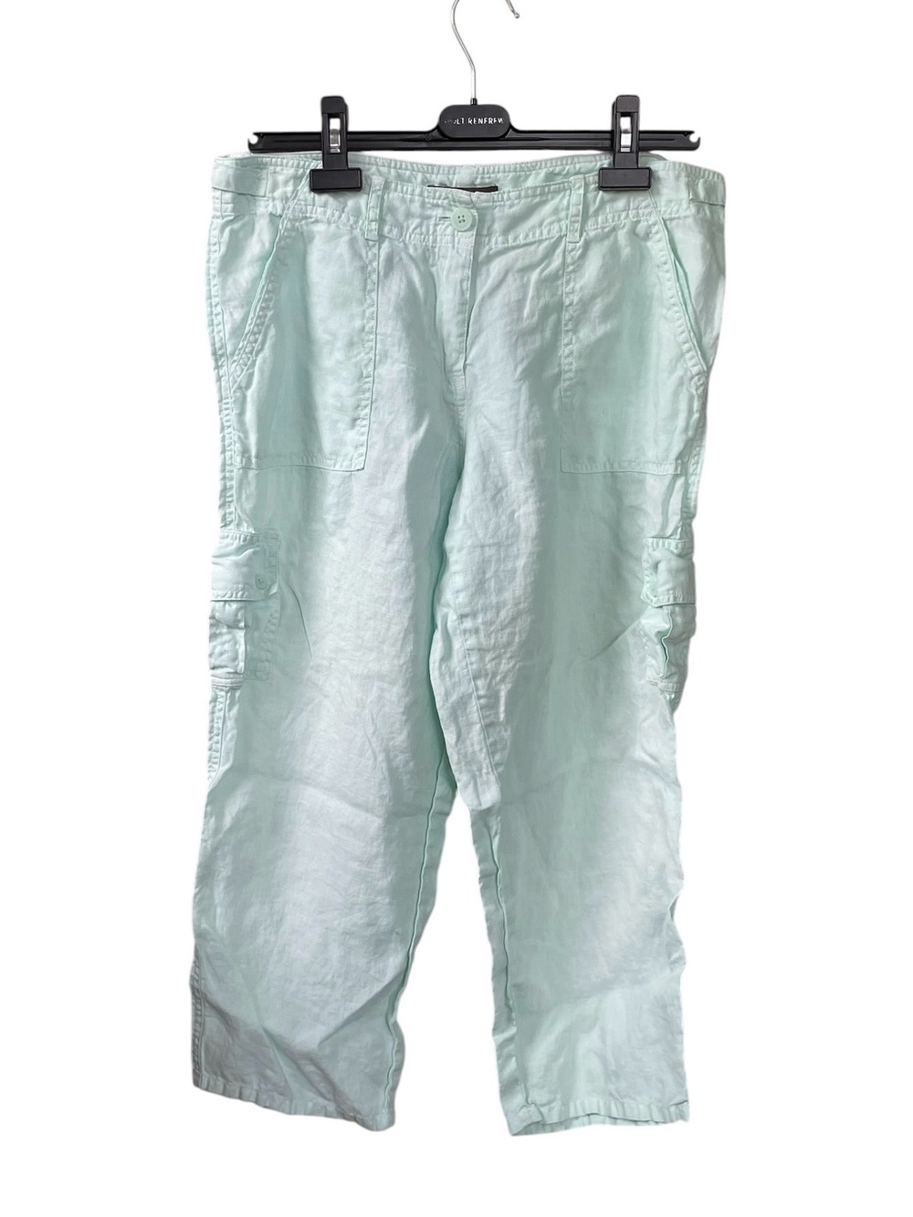 Tommy Bahama Light Mint Cargo Linen Women’s Pants 8